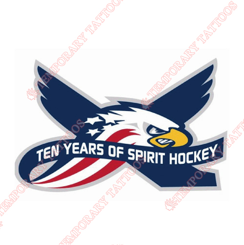 Saginaw Spirit Customize Temporary Tattoos Stickers NO.7381